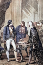 The installation of the Prince of Wales (later George IV) as Prince Regent after his father's