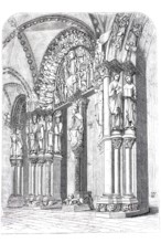 Portal of the Cathedral of Santiago de Compostela.