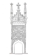 Choir stall in Altenburg Abbey.