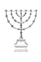 Seven-branched candlestick from the Essen Minster.
