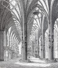 Interior of St. Stephen's Cathedral.