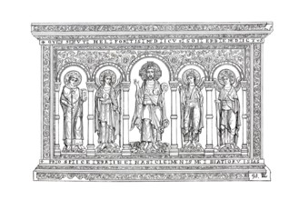 Altarpiece in the Basel Minster.