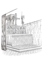 Altar from the Cathedral of Saint-Denis.