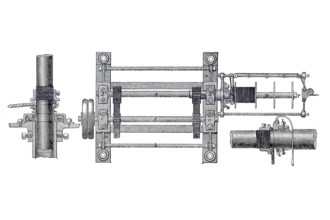 Brooman's machine for making ropes.