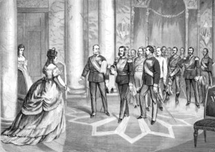 Archduke Karl Ludwig of Austria at the Prussian royal court.