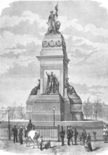The Orange Monument to the Independence of the Netherlands in The Hague.