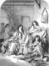 Gypsy musicians from the Moldavia region.