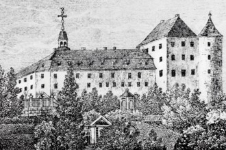 Neuguttenberg Castle and its predecessors.