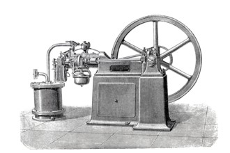 Petroleum engine developed by Otto.