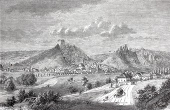 Riedenburg in the Altmuhl Valley.