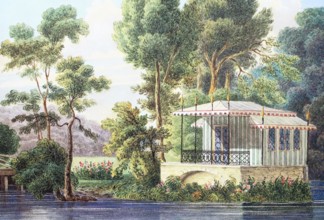 Bathhouse of Rosenau Castle.