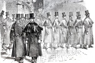 The policemen of London.