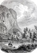 The Martinswand near Zirl in Tyrol.