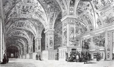 The Vatican Library.