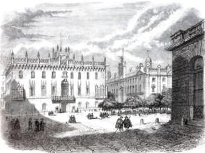 The Royal Palace and the Customs House.