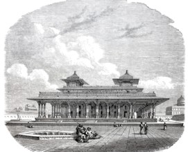 A part of the palace in Fort Allahabad.