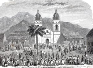 The Feast of the Sennora del Rosario at Andacollo.