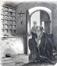 The ossuary in the parish church of St. Martin in Buochs.