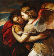Jacob wrestling the Angel