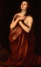Manner of Murillo's Mary Magdalene