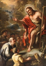 Saint John Preaching in the Wilderness