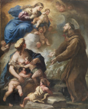 The Virgin and Child Appearing to Saint Francis of Assisi