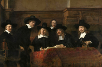 The members of the Amsterdam clothmakers' guild