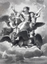 The vision of Ezekiel.