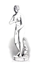 Venus Medici is an ancient statue of the type Venus pudica.