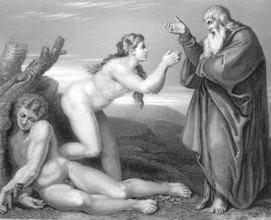 The Creation of Eve by God.