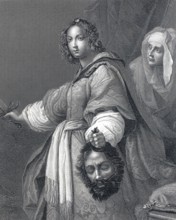 Judith with the head of the Assyrian general Holofernes.