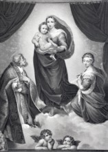 The Sistine Madonna.
