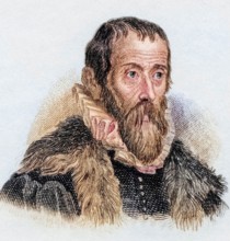 Justus Lipsius. actually Joest Lips. (born 18 October 1547 in Overijse. died 23 March 1606 in