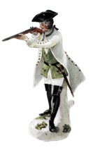 Costumes based on porcelain figures in Germany and Austria. Rococo. Meissen. 1750. Historical.