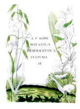 Cover of Botanica Pharmaceutica by Andreas Friedrich Happe