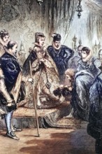 Osep Napea Vasilyevich. the first Russian ambassador to England. was received at the court of Queen