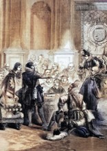 George Villiers. 1st Duke of Buckingham KG (28 August 1592 – 23 August 1628). before a