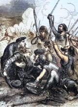 The death of the 1st Viscount Dundee. After the Glorious Revolution of 1688. he became a rebel in