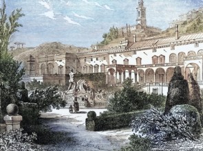 The Doria Palace in Genoa. Italy. built in 1564 by Galeazzo Aless. one of the greatest Italian