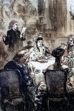 Queen Anne Stuart (6 February 1665 – 1 August 1714) was entertained by a ballad poet in 1714.