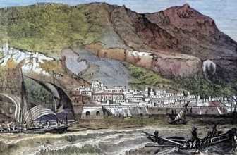 Gibraltar. a British overseas territory at the southern end of the Iberian Peninsula at the