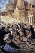 John Porteous. Captain of the Edinburgh City Watch. overreacted to riots that left six people dead.