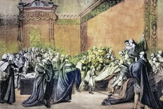 The collapse of the House of Lords under William Pitt the Elder. a British Whig statesman and prime