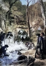 George Washington's headquarters and encampment of the Continental Army at Valley Forge.