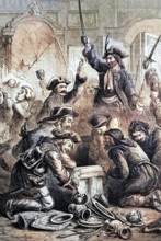 John Paul Jones. a Scottish sailor and the first known United States naval fighter during the