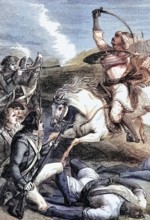 The death of the Rohilla chief in 1781. The Rohilla are a community of Urdu-speaking Pashtun