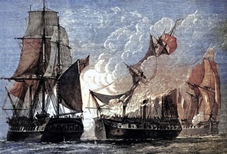 The Battle of Cuddalore was a battle between a British fleet under Admiral Sir Edward Hughes and a