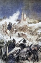 The fortress of Oczakow above the Dnieper was conquered by the Russians from the Turks in 1787.