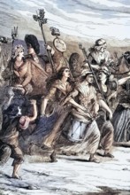 On the morning of October 5. 1789. high bread prices and bread shortages nearly led to a riot in