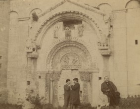 The portal of the church of San Leonardo di Siponto